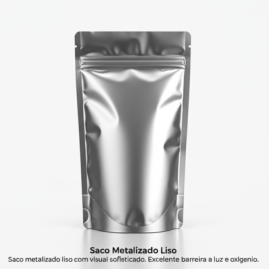 Saco Metalizado Liso