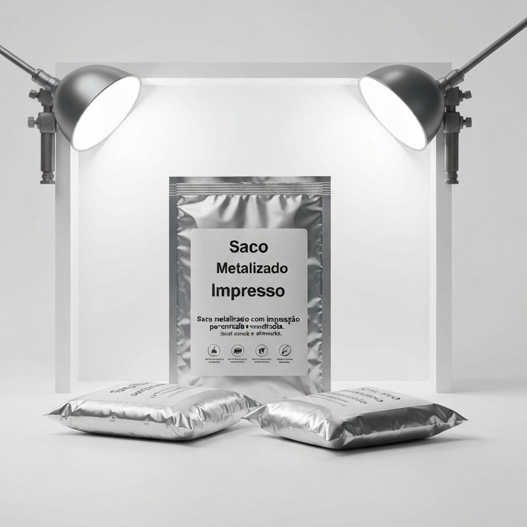 Saco Metalizado Impresso